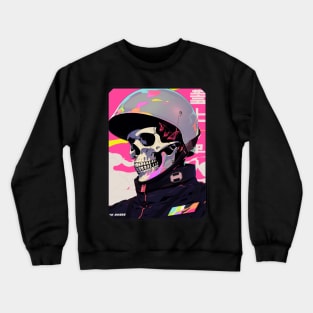 Skull Racer Pinky Crewneck Sweatshirt